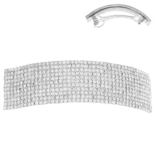 Rhinestone Embellished Hair Barrette Clip - Tigbul's Variety Fashion Shop