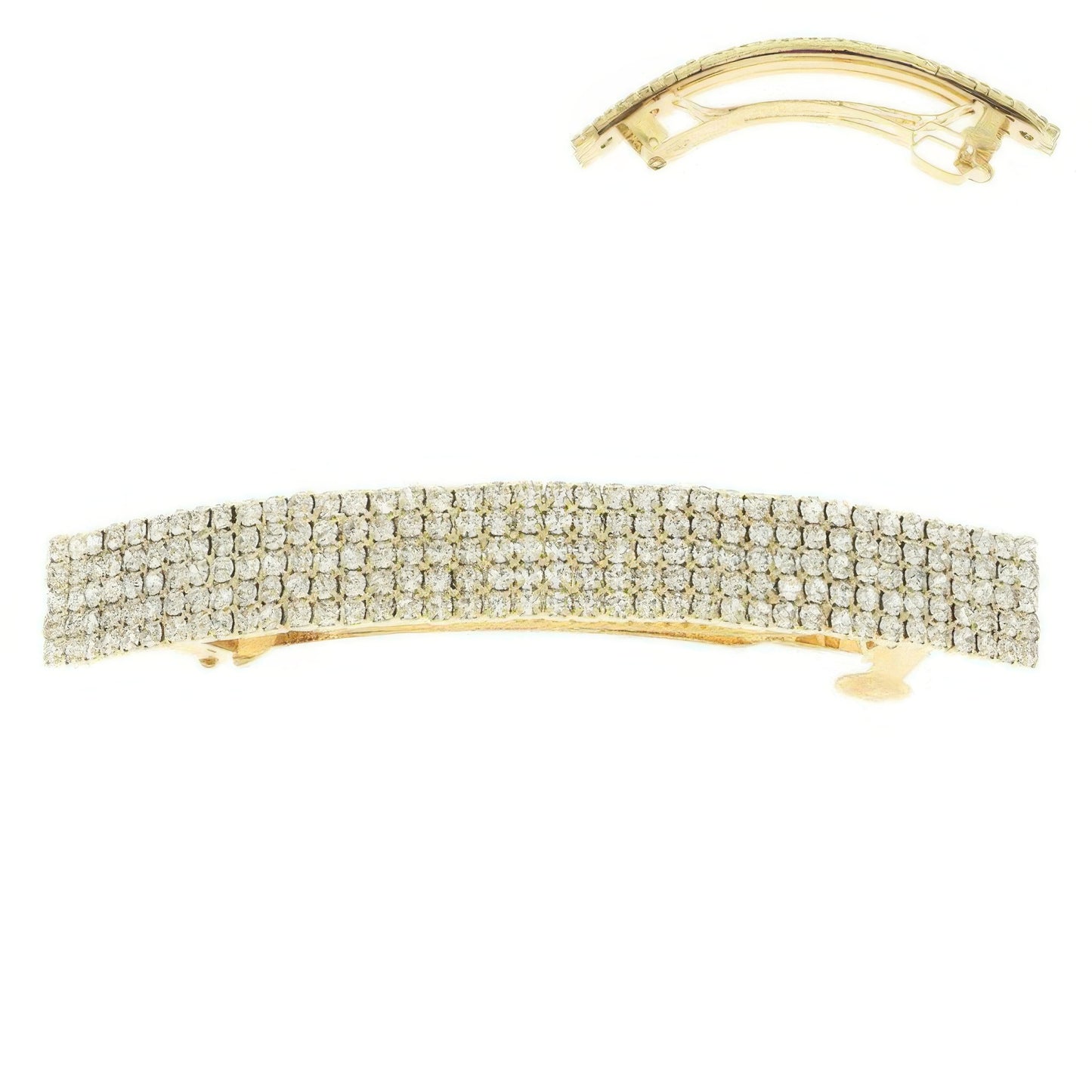 Rhinestone Embellished Hair Barrette Clip - Tigbul's Variety Fashion Shop