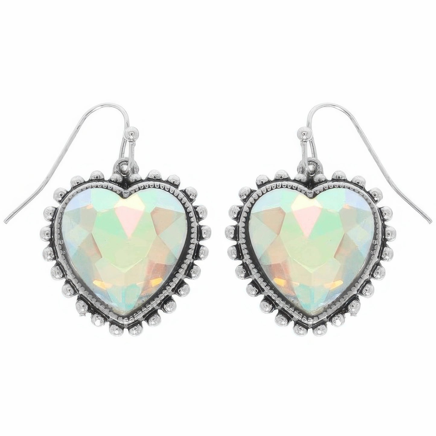 Western Heart Concho Earrings - Tigbul's Variety Fashion Shop