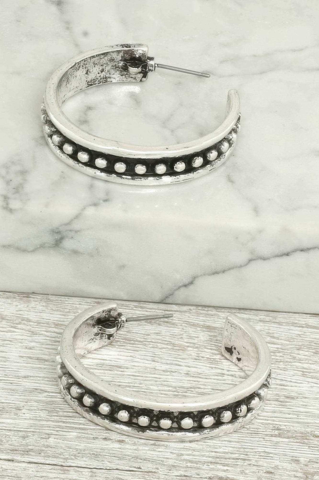 Western Bubble Hoop Earrings - Tigbul's Variety Fashion Shop