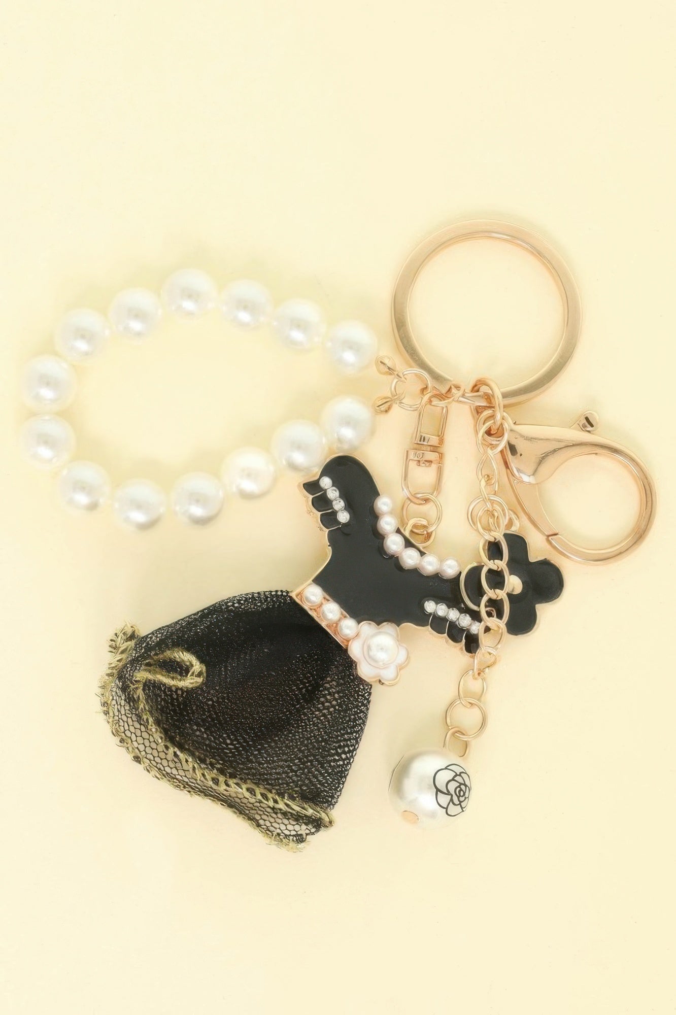 Fashionista Theme Bag Charm Keychain - Tigbul's Variety Fashion Shop