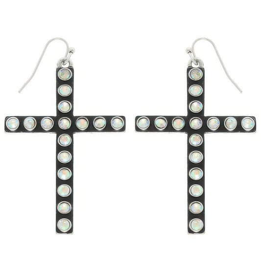 Western Jeweled Bubble Pattern Cross Post - Tigbul's Variety Fashion Shop