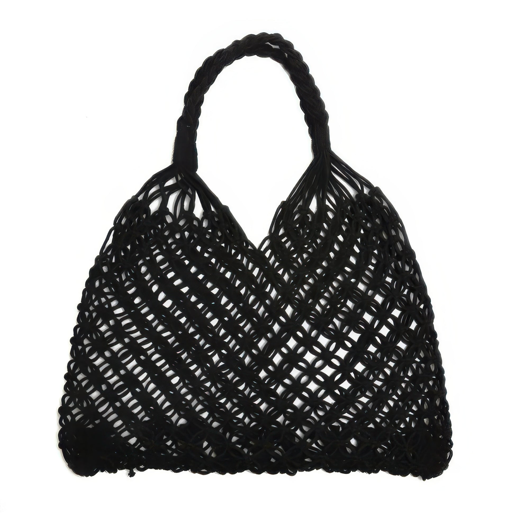 Straw Woven Shoulder Bag - Tigbul's Variety Fashion Shop