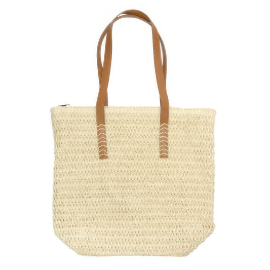 Straw Woven Shoulder Bag - Tigbul's Variety Fashion Shop