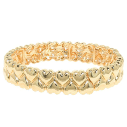 Up-down Puffy Heart Sequence Bracelet - Tigbul's Variety Fashion Shop
