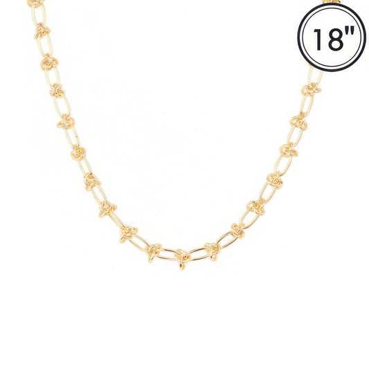 Borromean Knot Chain Necklace - Tigbul's Variety Fashion Shop