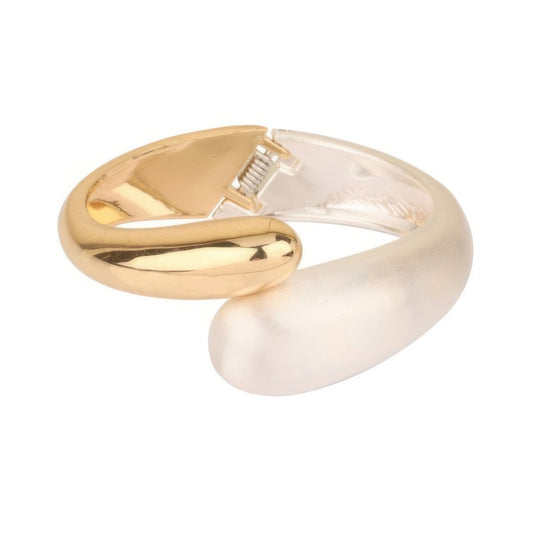 Asymmetrical Hinge Bypass Bracelet - Tigbul's Variety Fashion Shop