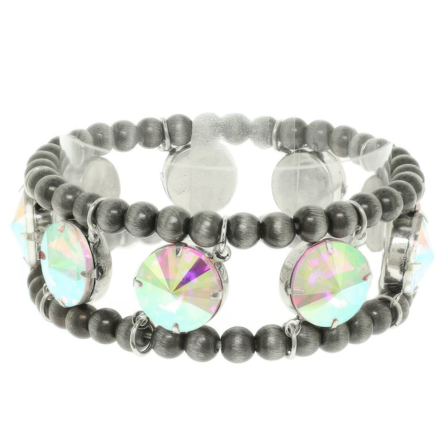 Western Crystal Navajo Stretch Bracelet - Tigbul's Variety Fashion Shop