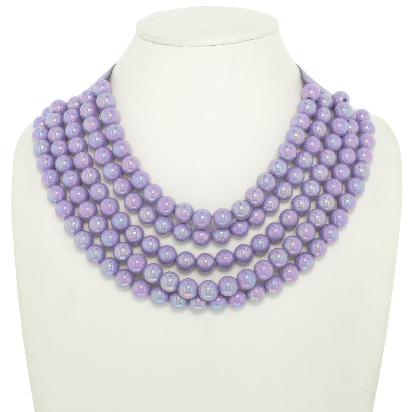Multi-strand Wood Bead Necklace - Tigbul's Variety Fashion Shop