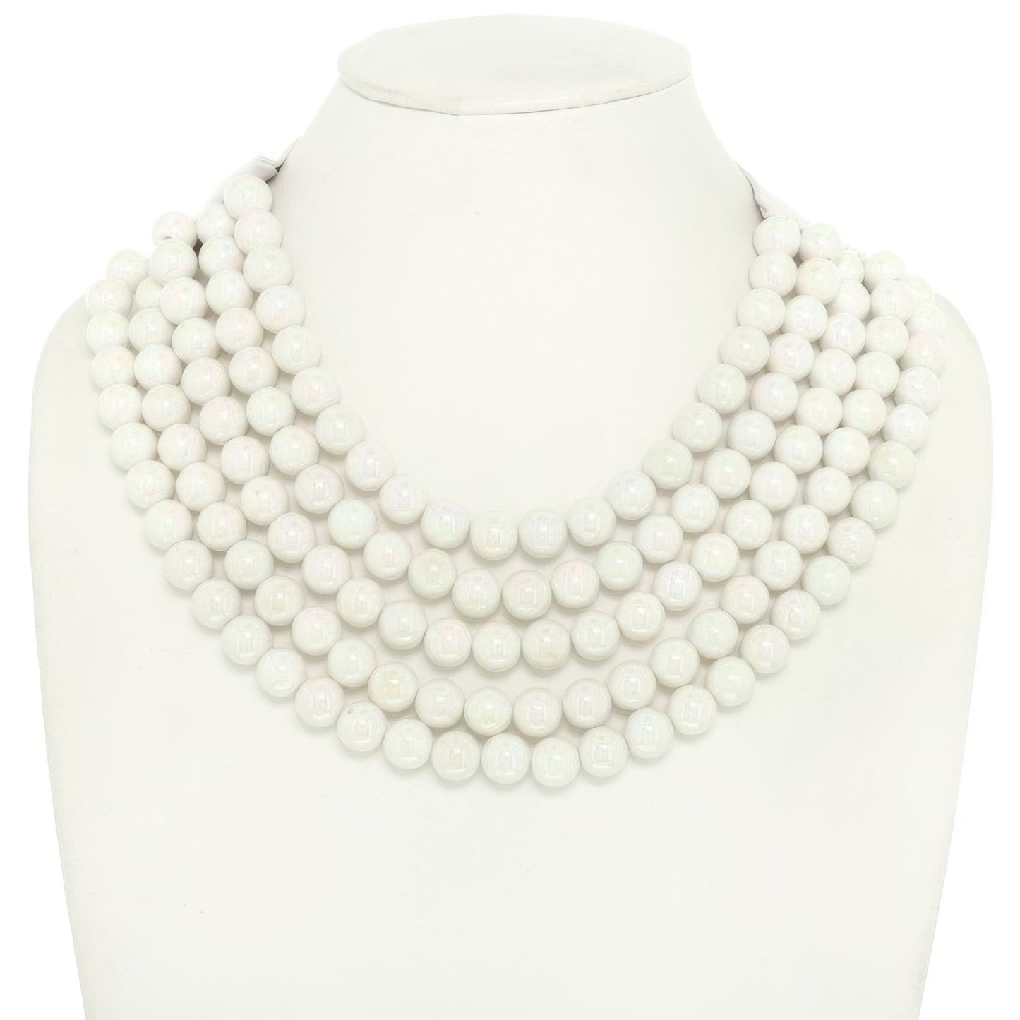 Multi-strand Wood Bead Necklace - Tigbul's Variety Fashion Shop