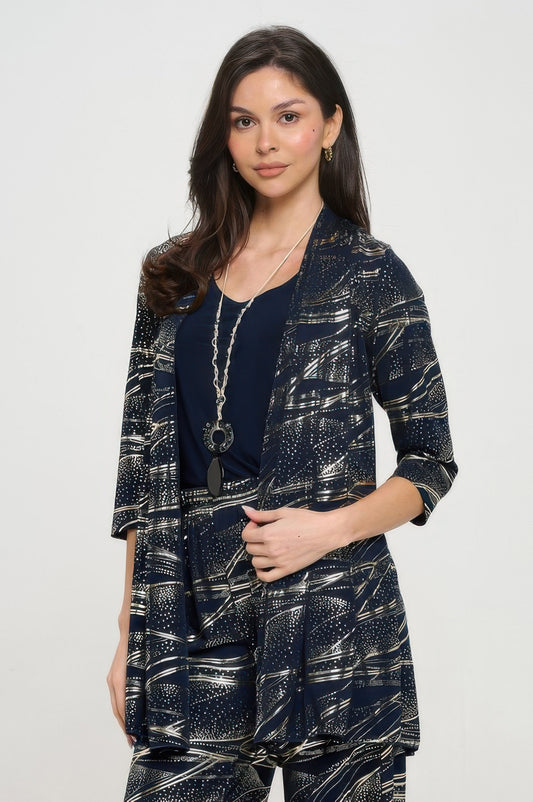 Hit Foil Princess Jacket - Tigbul's Variety Fashion Shop