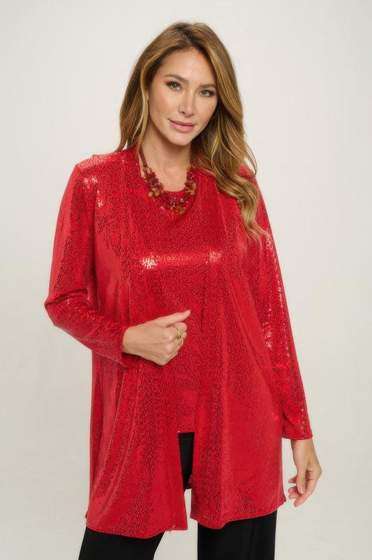 Bns Trance Long Sleeve Jacket - Tigbul's Variety Fashion Shop