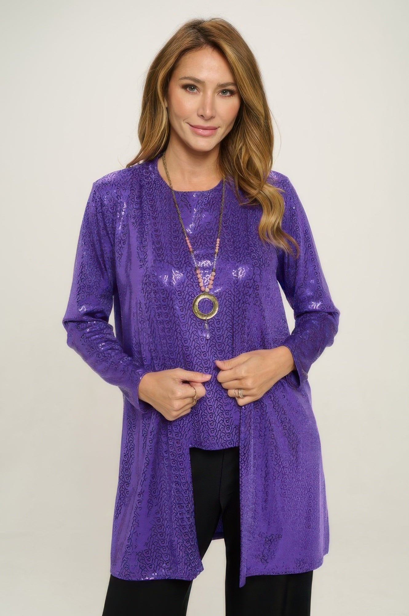Bns Trance Long Sleeve Jacket - Tigbul's Variety Fashion Shop