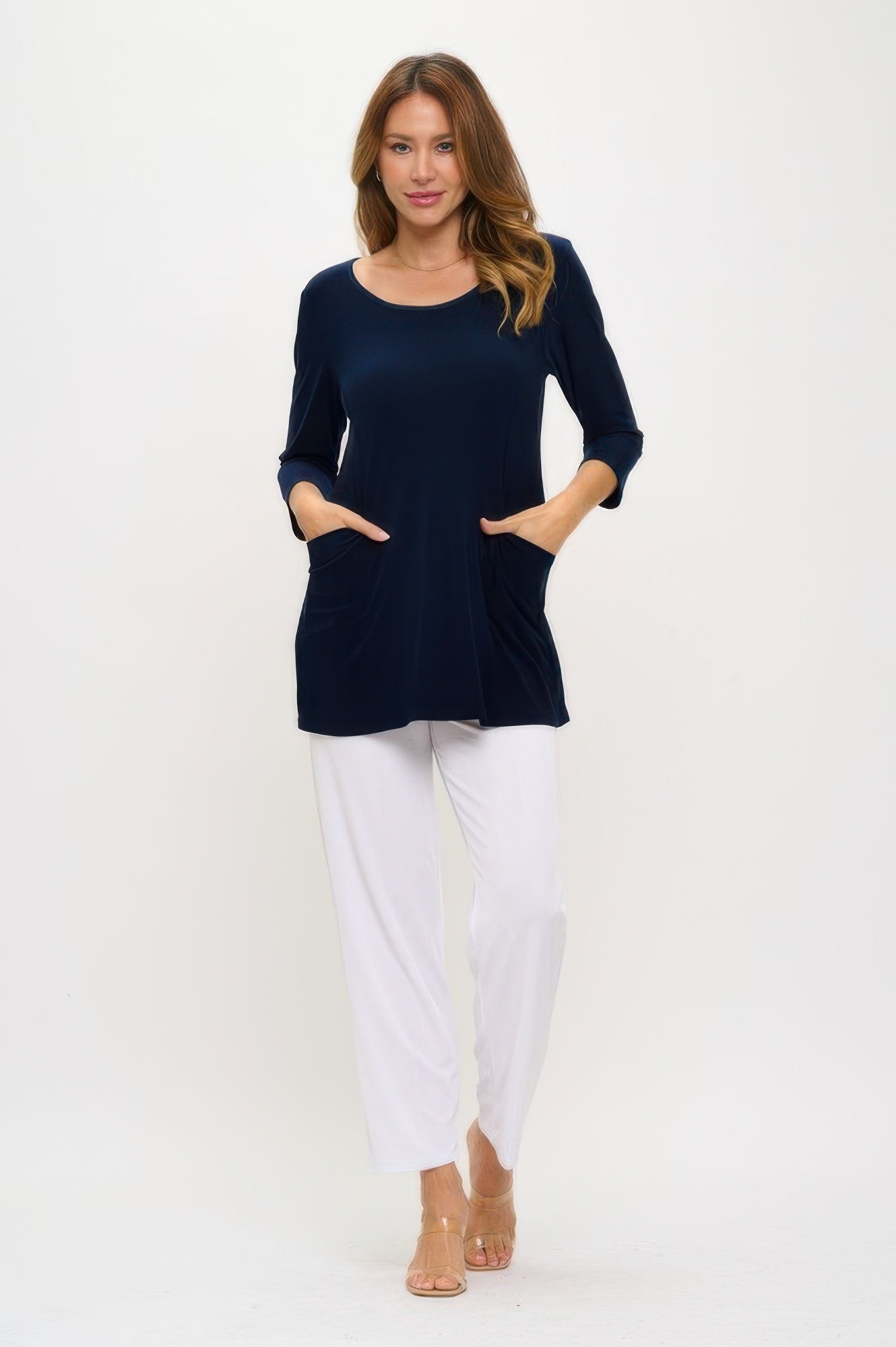 Hit Princess Line Pocket Top - Tigbul's Variety Fashion Shop