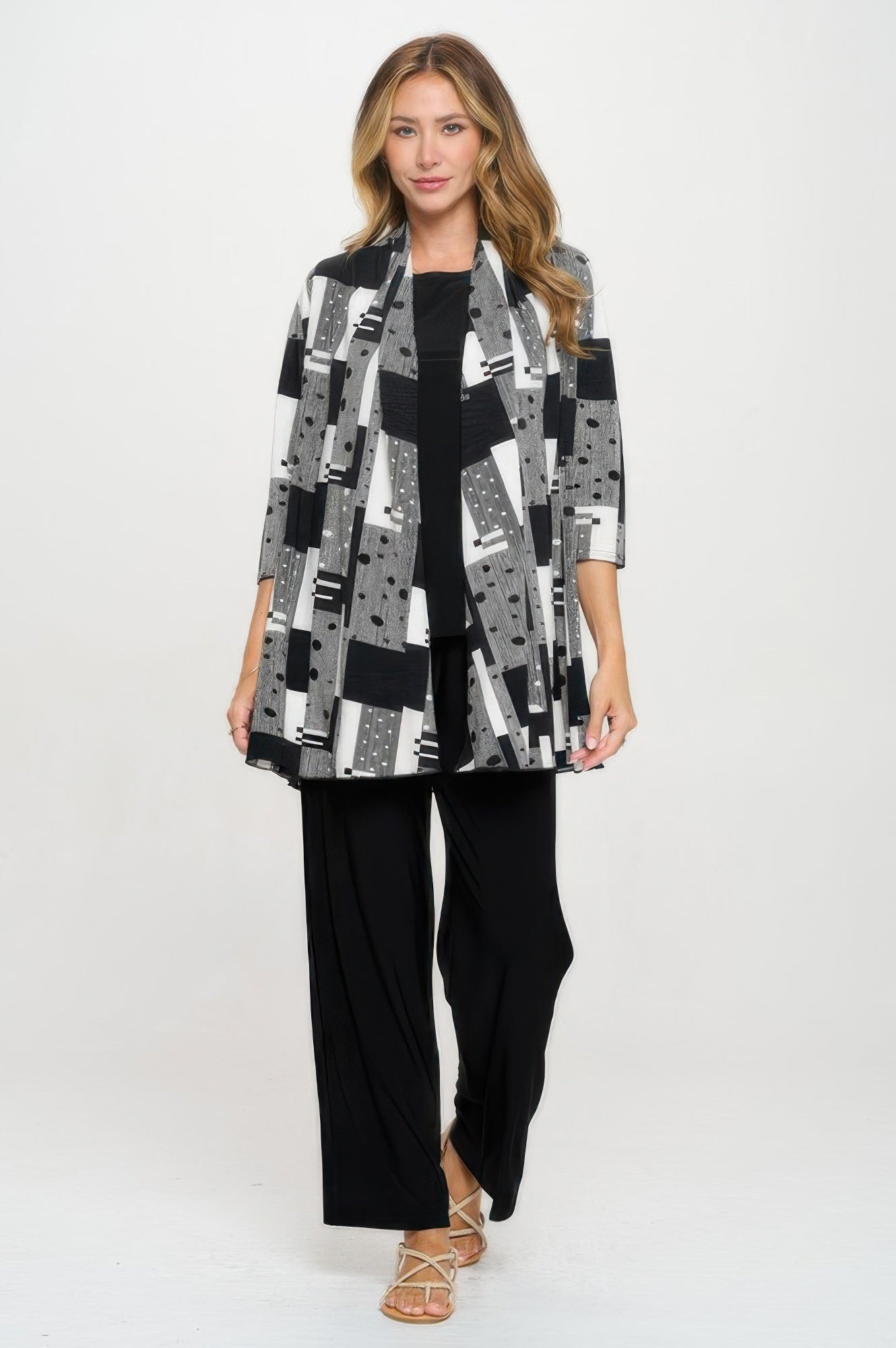 Venechia Pleated Princess Jacket - Tigbul's Variety Fashion Shop