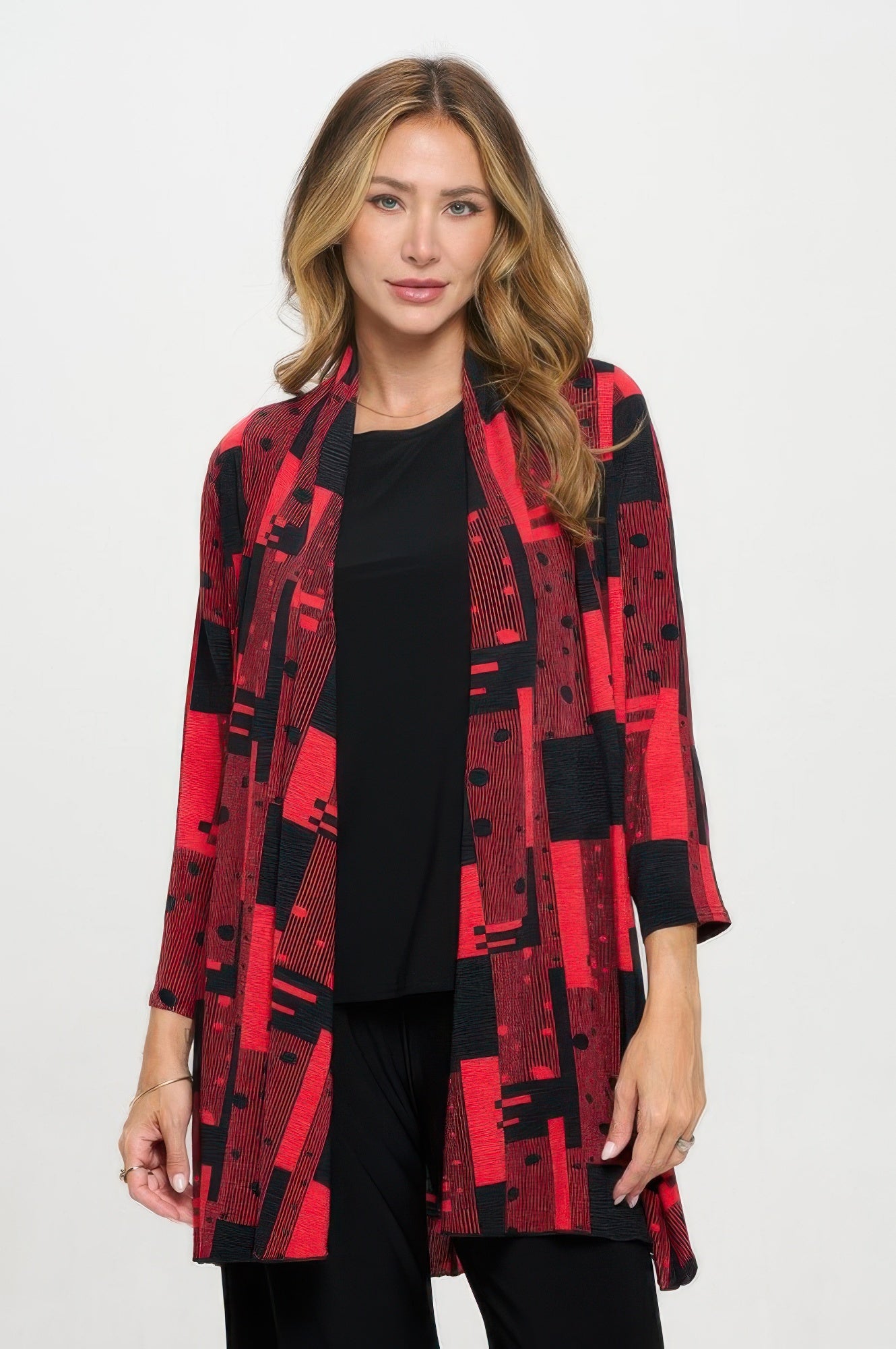 Venechia Pleated Princess Jacket - Tigbul's Variety Fashion Shop