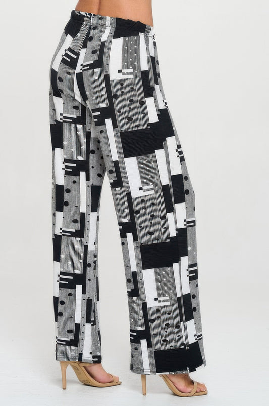 Venechia Pleated Wide Leg Pants - Tigbul's Variety Fashion Shop