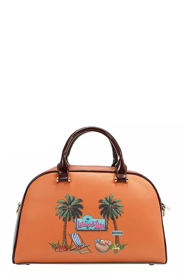 Nicole Lee USA Sun and Sand Dome Bag - Tigbul's Variety Fashion Shop