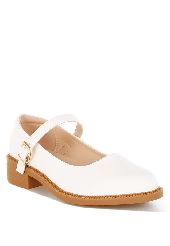 Ejeta Faux Leather Mary Jane Shoes - Tigbul's Variety Fashion Shop