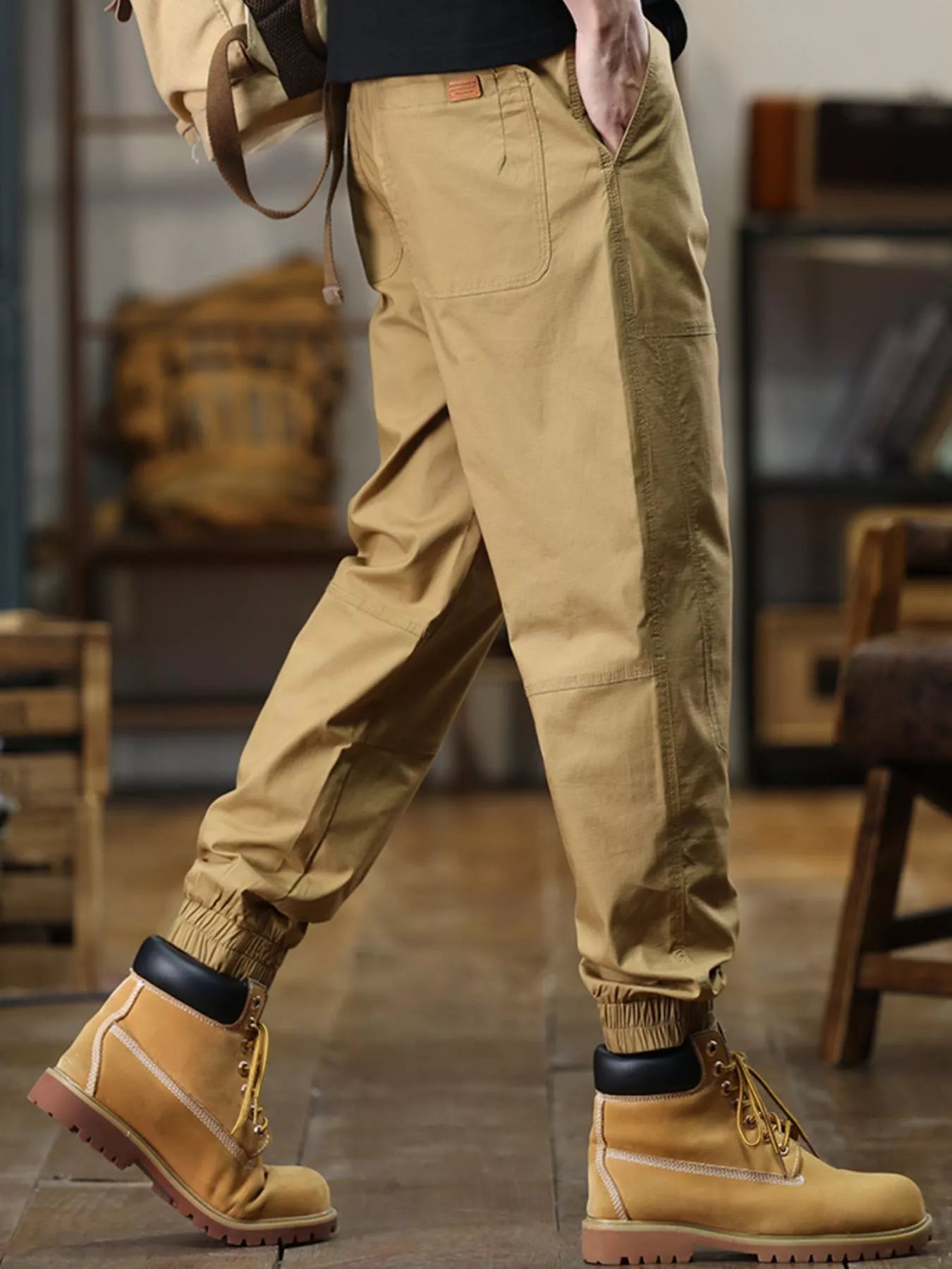 Men's Full Size Wide Leg Pants Plus Size - Tigbul's Variety Fashion Shop