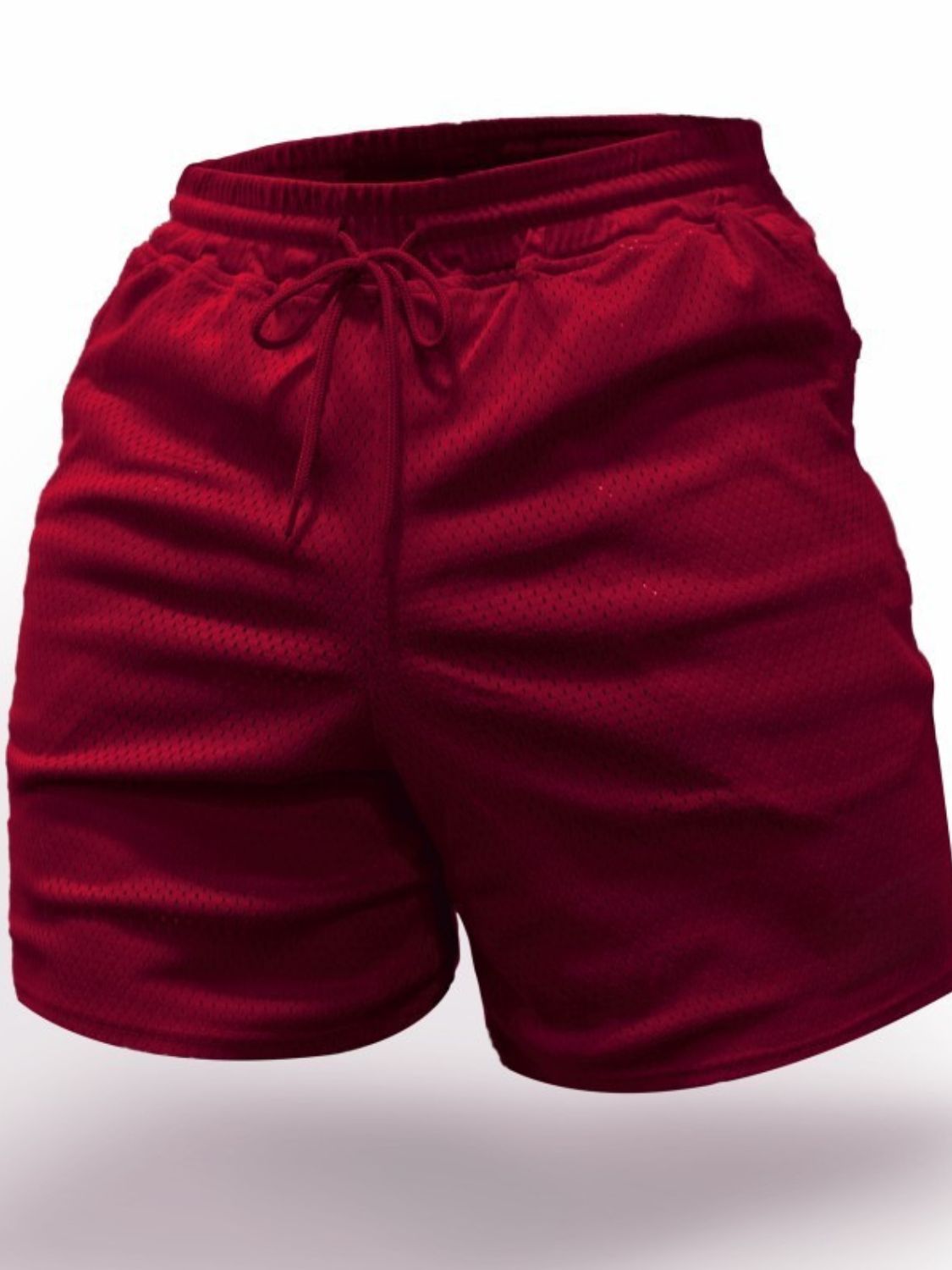 Men's Plus Size Drawstring Breathable Shorts - Tigbul's Variety Fashion Shop
