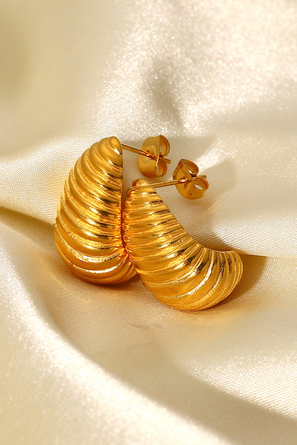 Shell Shore Spiral Stud Earrings - Tigbul's Variety Fashion Shop