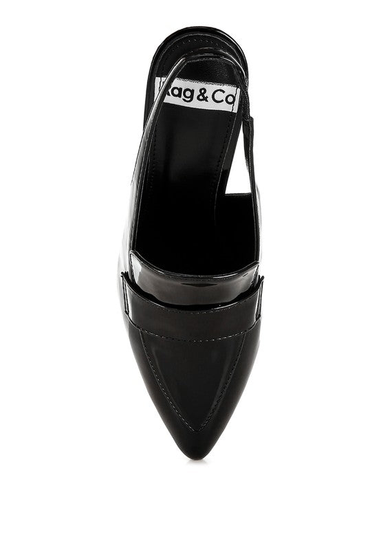 Voisin Slingback Loafer Sandals - Tigbul's Variety Fashion Shop