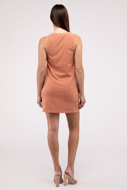 Sleeveless Mini Dress - Tigbul's Variety Fashion Shop