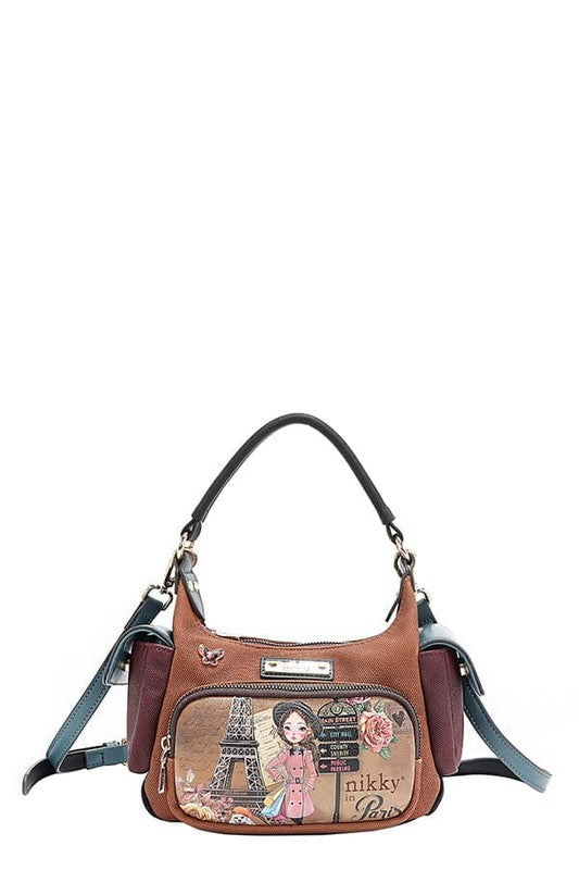Nicole Lee USA Eco-Leather Shoulder Bag - Tigbul's Variety Fashion Shop