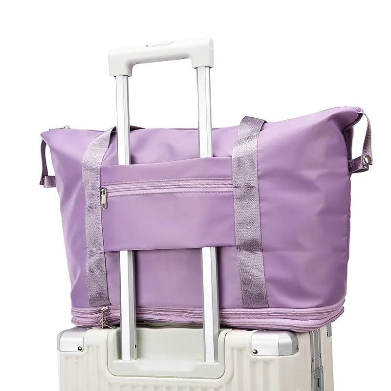 Oxford Cloth Travel Bag - Tigbul's Variety Fashion Shop