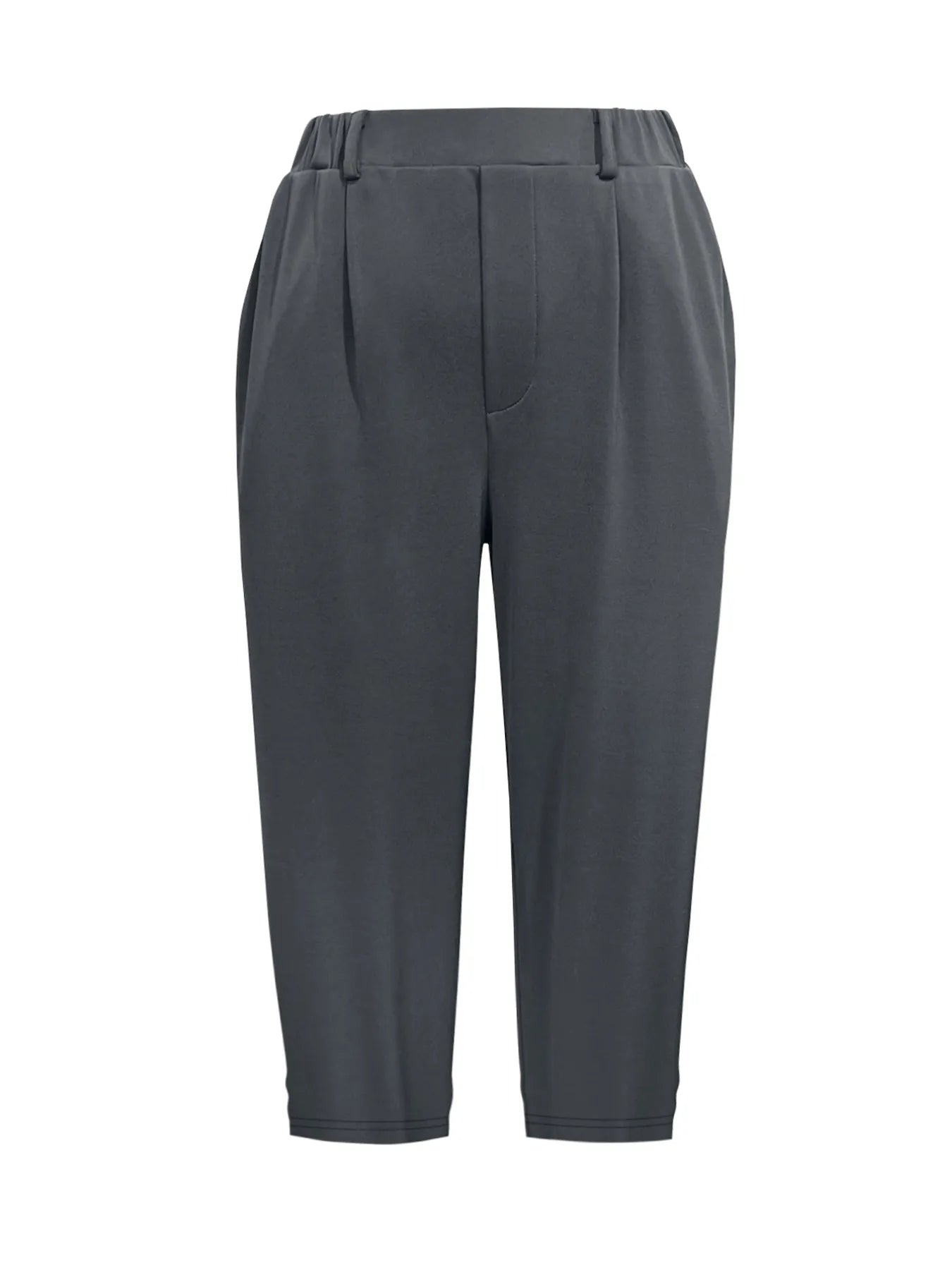 Pleated Detail Pants with Pockets - Tigbul's Variety Fashion Shop