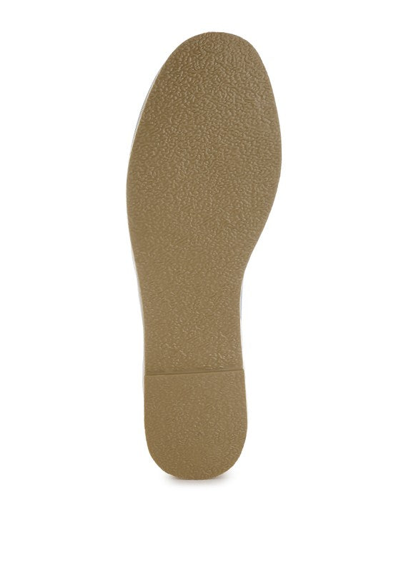 Palin Denim Slip On Loafers - Tigbul's Variety Fashion Shop