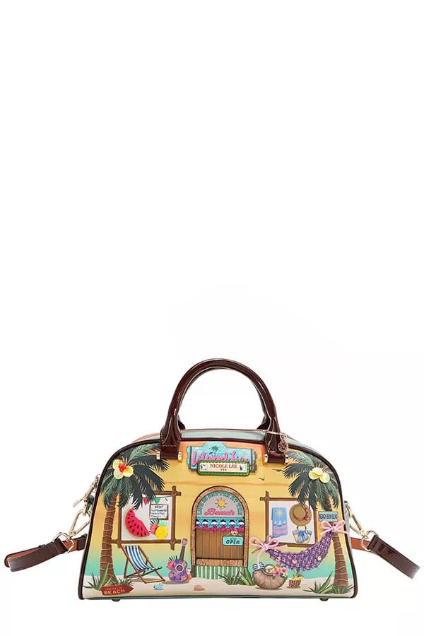 Nicole Lee USA Sun and Sand Dome Bag - Tigbul's Variety Fashion Shop