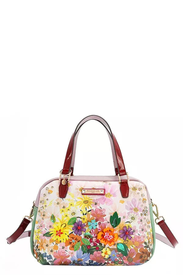 Nicole Lee USA Dreams Blossom Handbag - Tigbul's Variety Fashion Shop