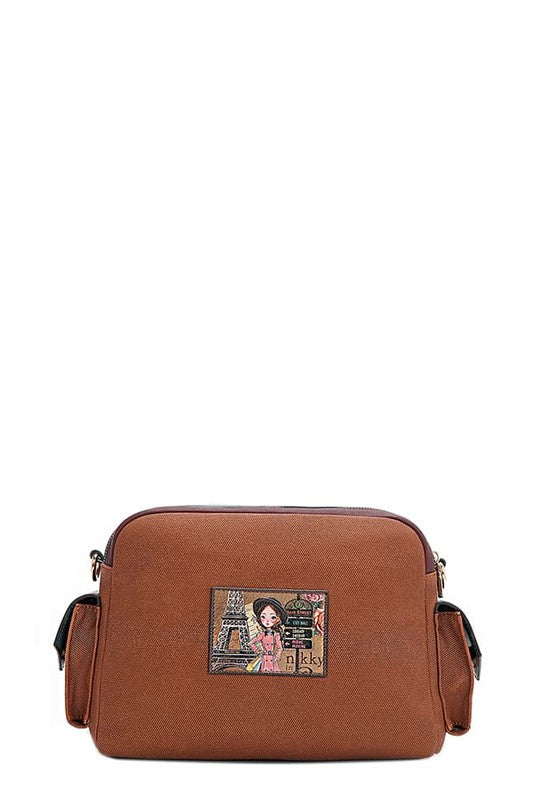 Nicole Lee USA Multi Pocket Messenger Bag - Tigbul's Variety Fashion Shop