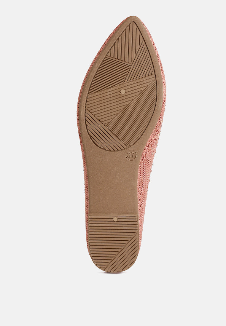 Abedi Rhinestone Embellished Pull Tab Loafers - Tigbul's Variety Fashion Shop