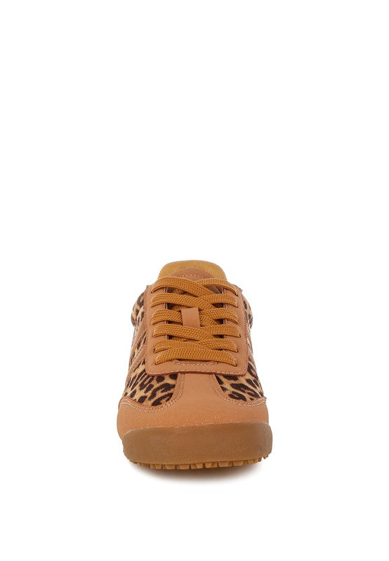 Panther Leopard Print Microfiber Sneakers - Tigbul's Variety Fashion Shop