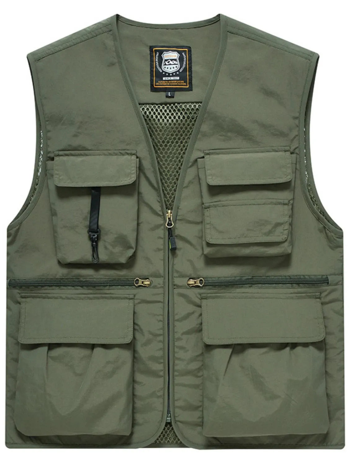 Men's Size Medium up to 5XL Zip Up Vest - Tigbul's Variety Fashion Shop