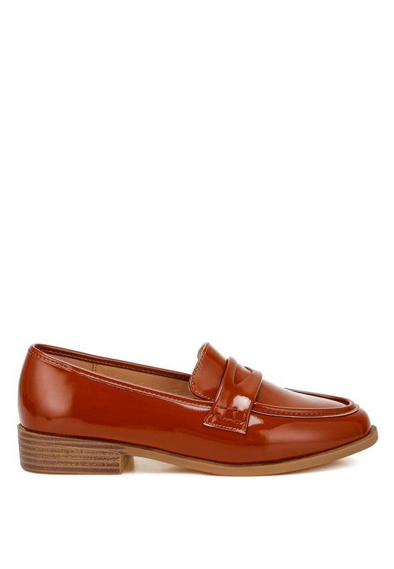 Mogul Penny Strap Detail Loafers - Tigbul's Variety Fashion Shop