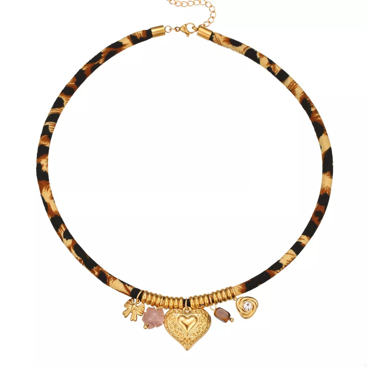 Leopard 18K Gold-Plated Necklace - Tigbul's Variety Fashion Shop
