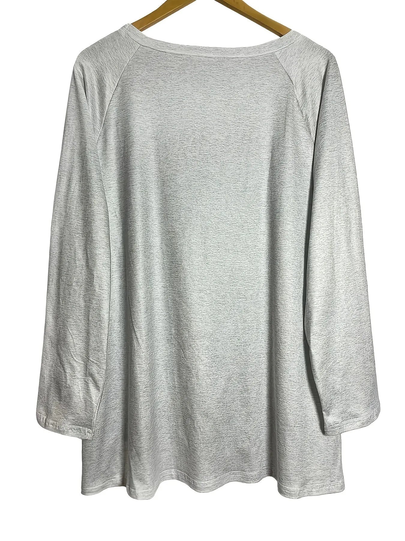 Bohemian Wolf Print Long Sleeve T-Shirt - Tigbul's Variety Fashion Shop