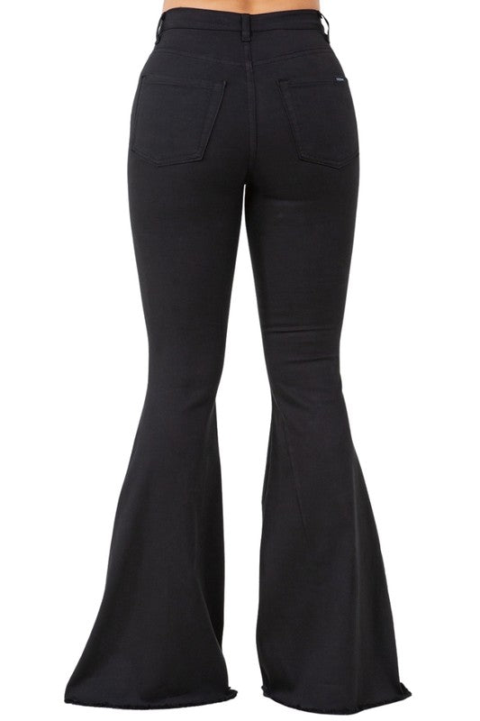 Angela Bell Bottom Jeans - Tigbul's Variety Fashion Shop