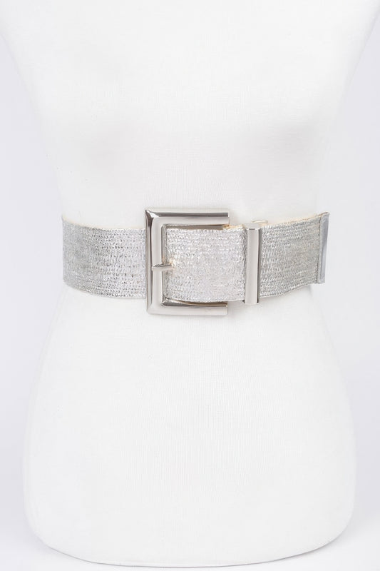 Clear Pvc Metal Buckle Belt - Tigbul's Variety Fashion Shop
