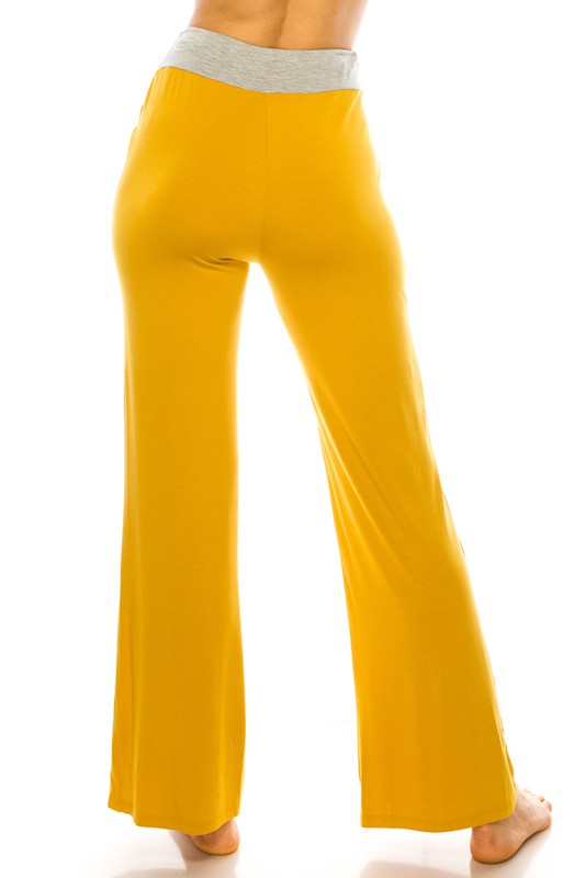 Flared Yoga Lounge Pants - Tigbul's Variety Fashion Shop