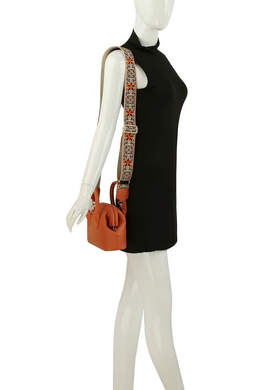 Spring Frame Doctors Satchel Crossbody Bag - Tigbul's Variety Fashion Shop