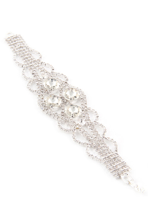 Elegant Rhinestone Bracelet - Tigbul's Variety Fashion Shop