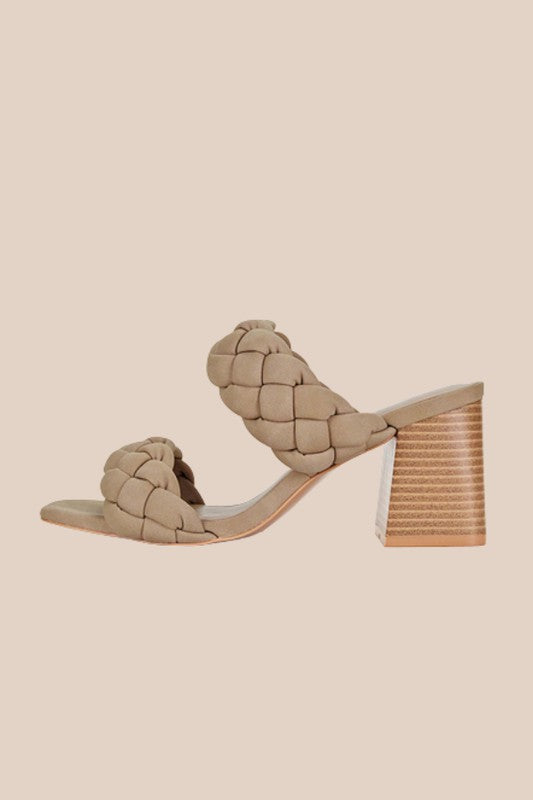BUGGY-HIGH HEELS MULES - Tigbul's Variety Fashion Shop