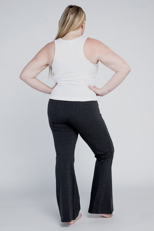 Plus Everyday Flare Bottoms - Tigbul's Variety Fashion Shop