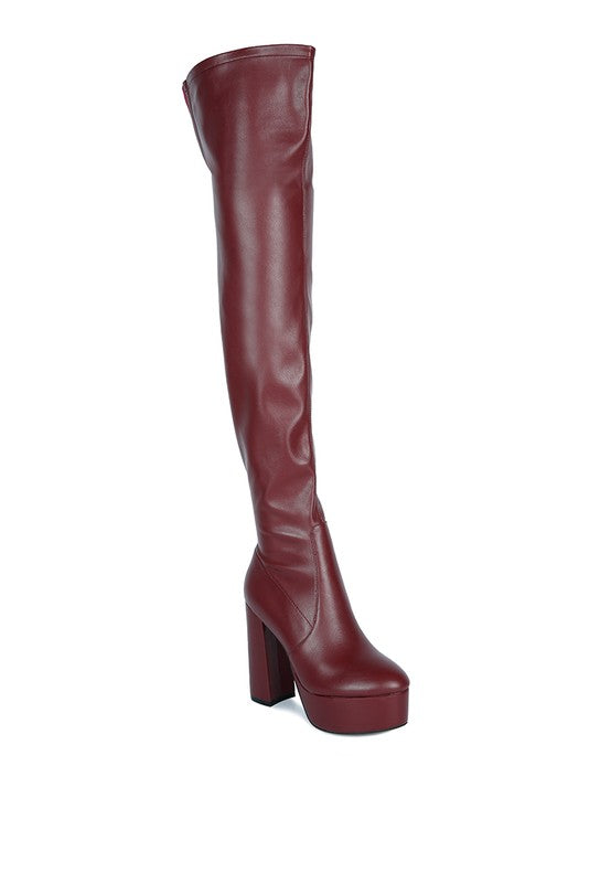 Bubble Platform Boot - Tigbul's Variety Fashion Shop