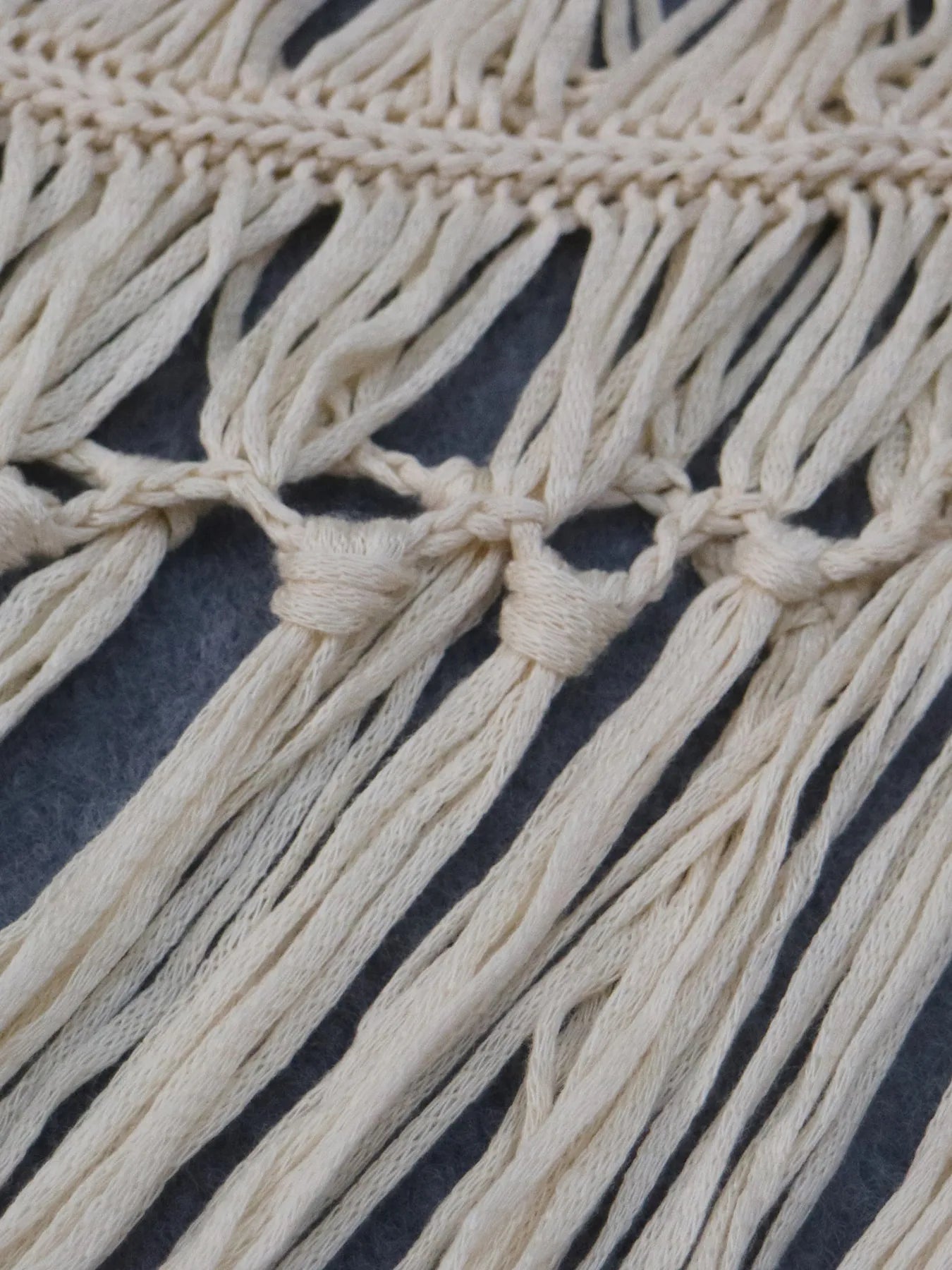 Crochet Fringe Beach Cover Up - Tigbul's Variety Fashion Shop